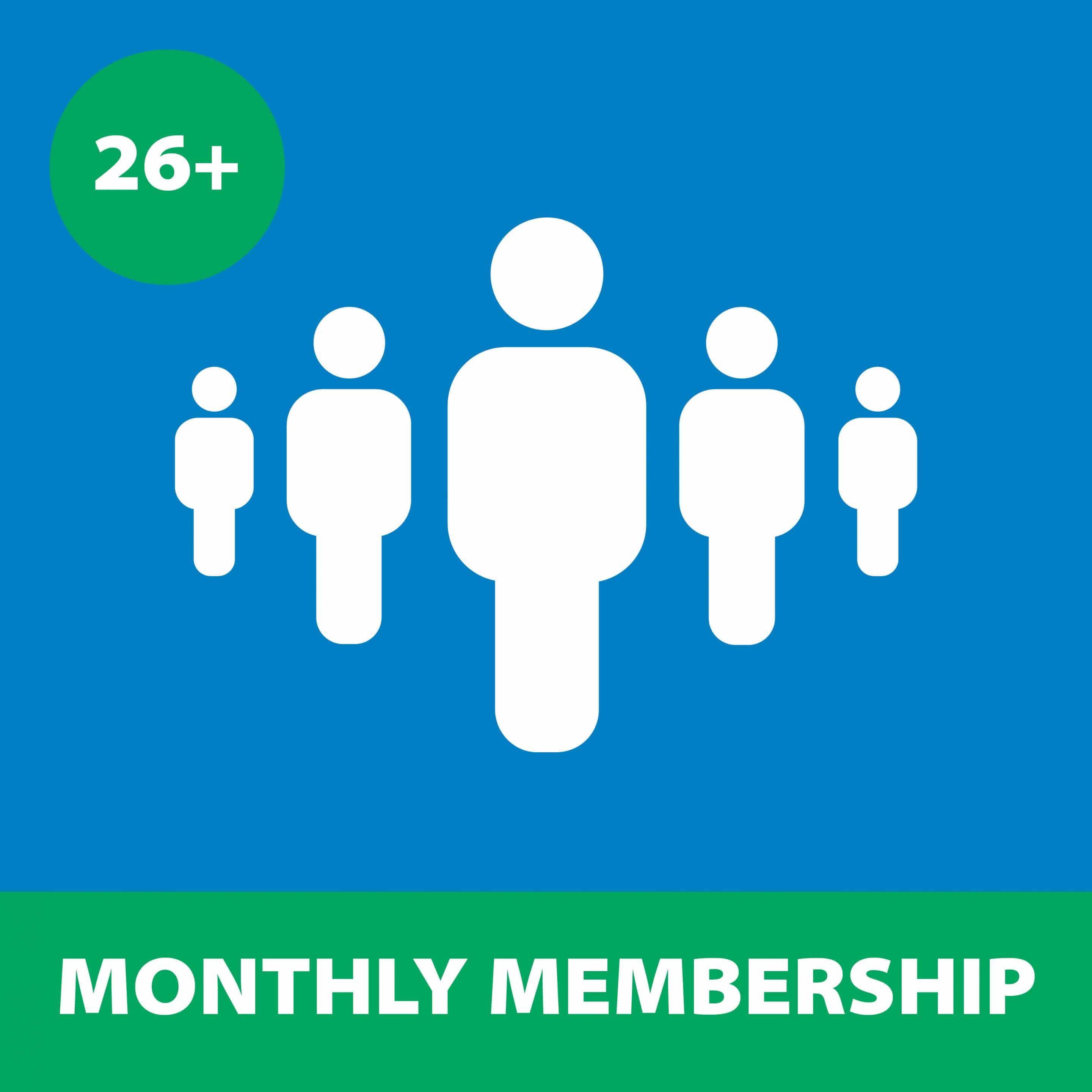 Corporate Membership (Organisations with 26+ Employees – Monthly)