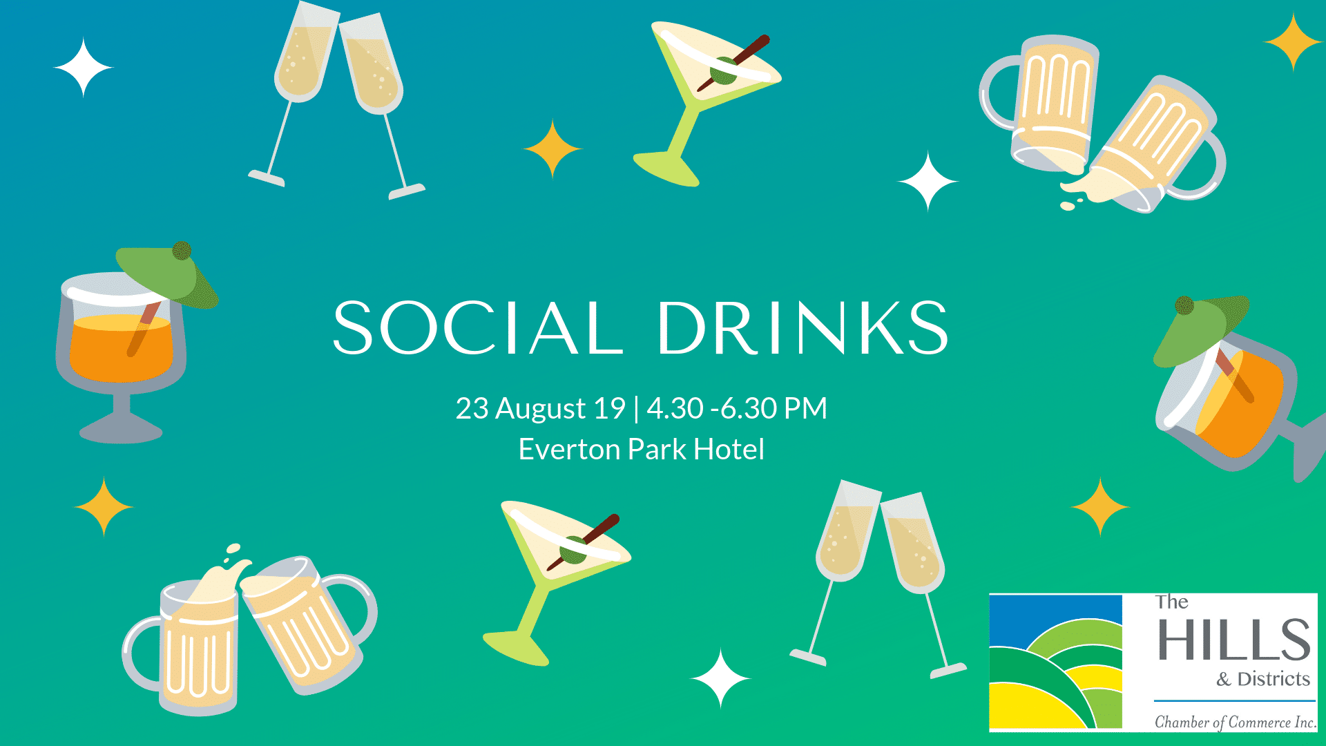 August Social Drinks