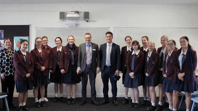 Helping Our Local Schools: Guest Speaking at Mt Maria College Legal Studies