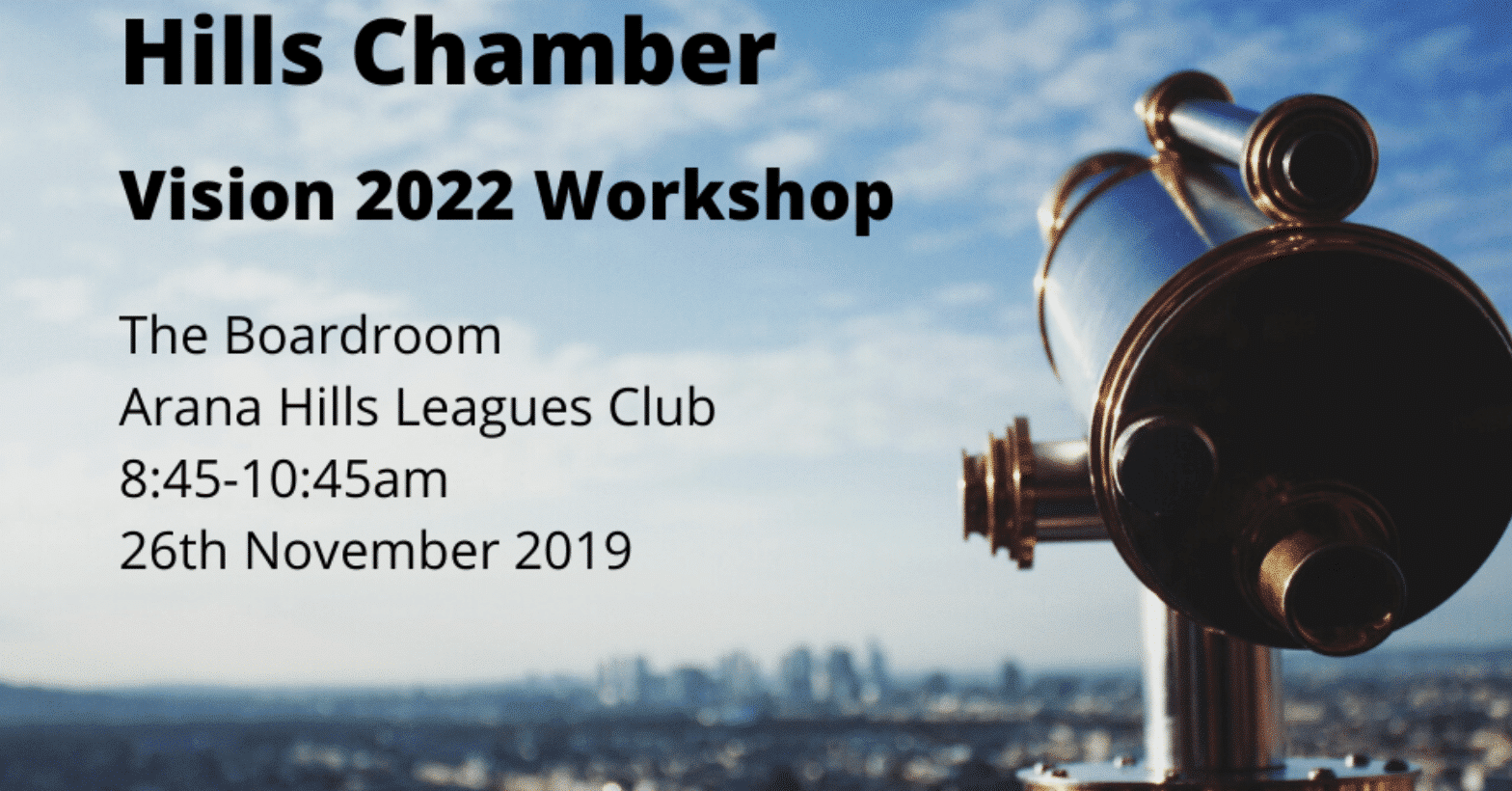 Hills Chamber Vision 2022 Workshop