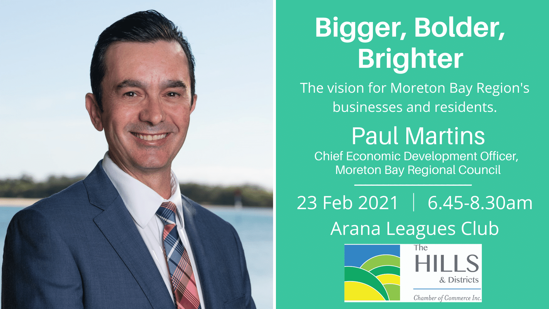 Bigger, Bolder, Brighter: The Vision for Moreton Bay Region’s Business and Residents