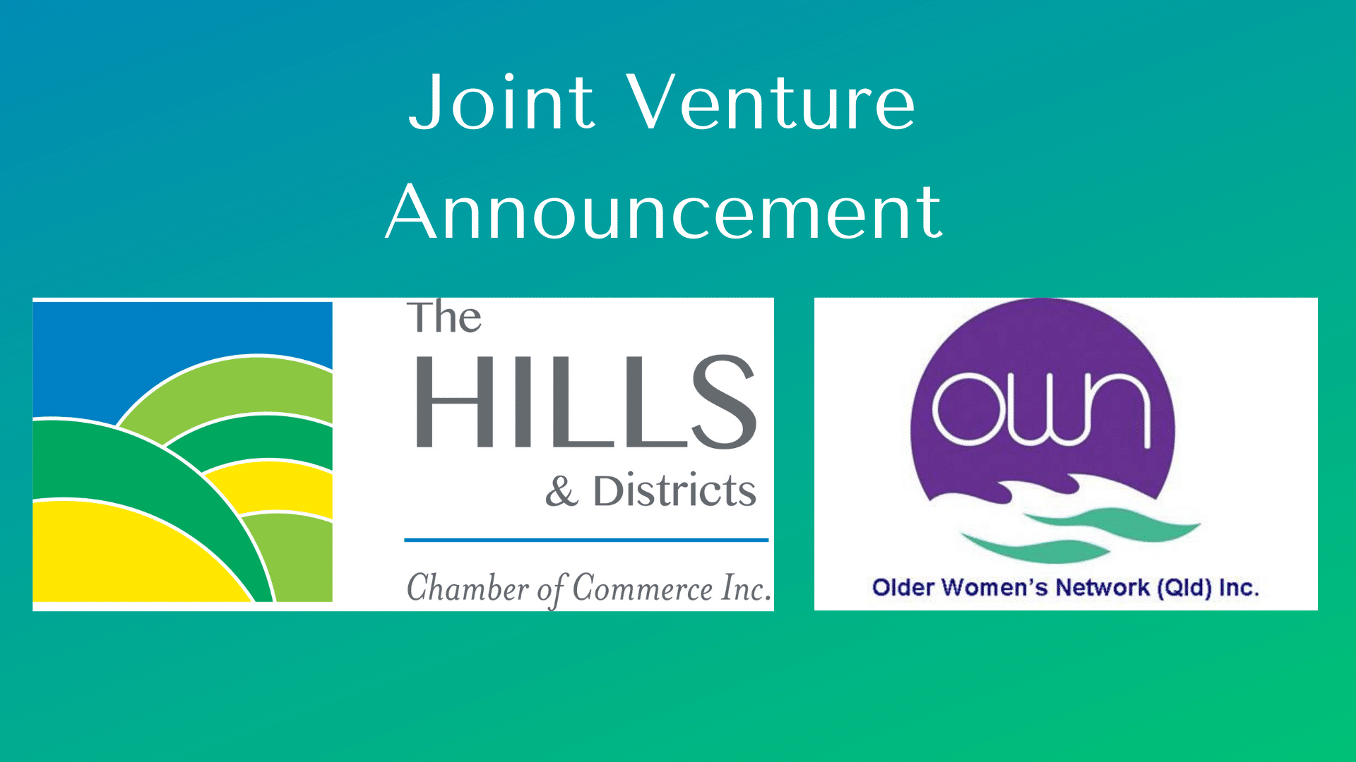 Joint Venture Announcement