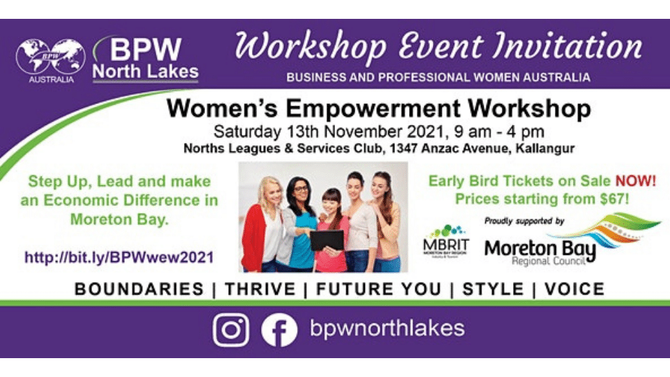 BPW Women’s Empowerment Workshop – Member Facilitated Event