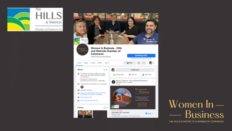 NEW Facebook page – Women In Business Committee