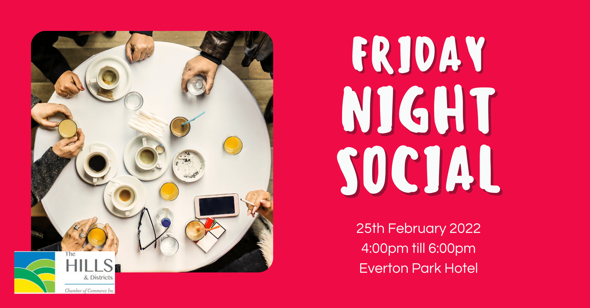 Social Drinks » February – Friday Night Social