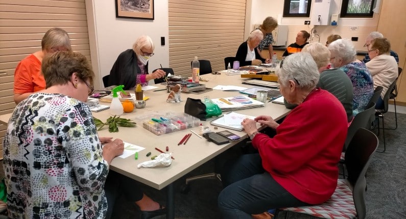 Interested in joining an Art or Reading Group?