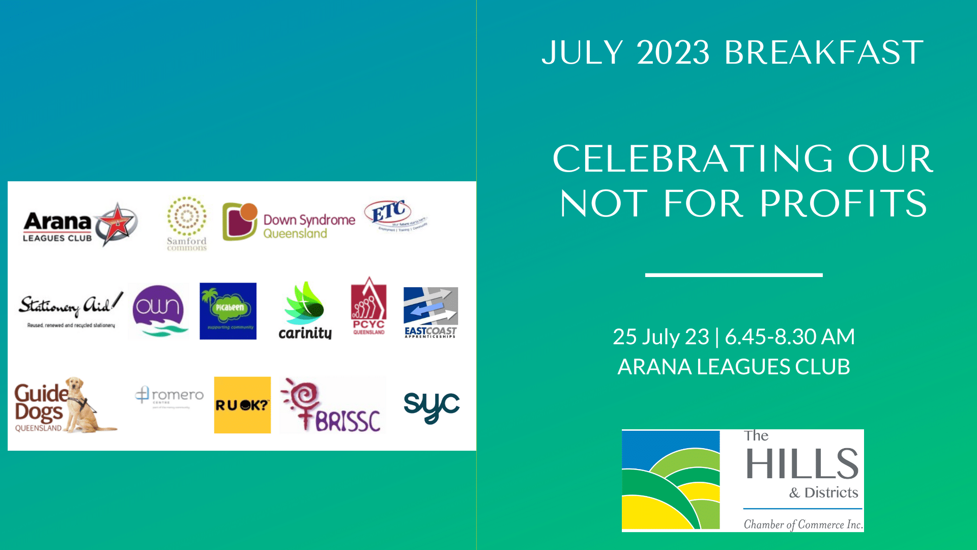 Breakfast Meeting » July 2023 Breakfast: Celebrating our Not-for-Profits