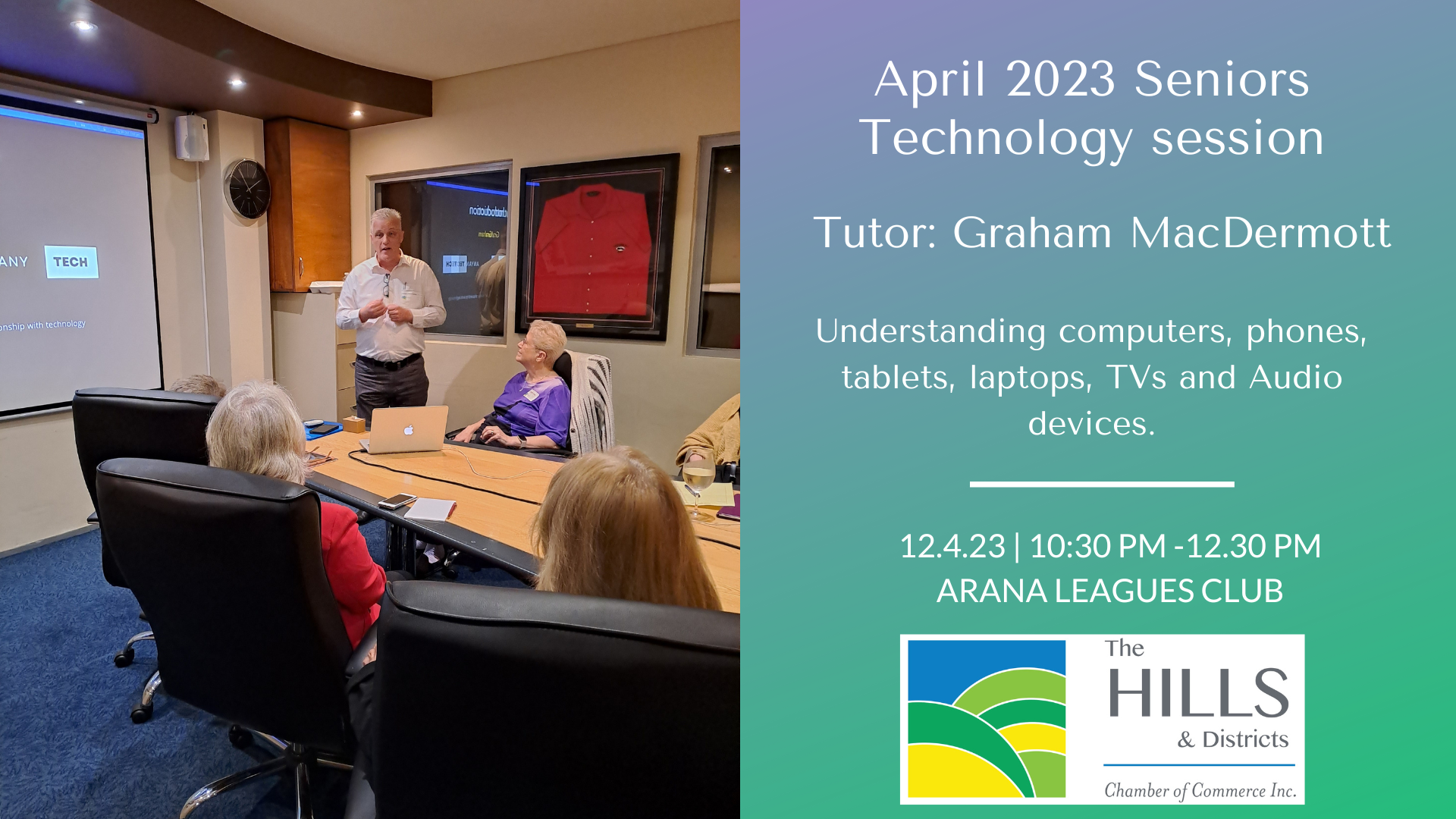 Seniors Event » April 2023 Seniors Technology Session