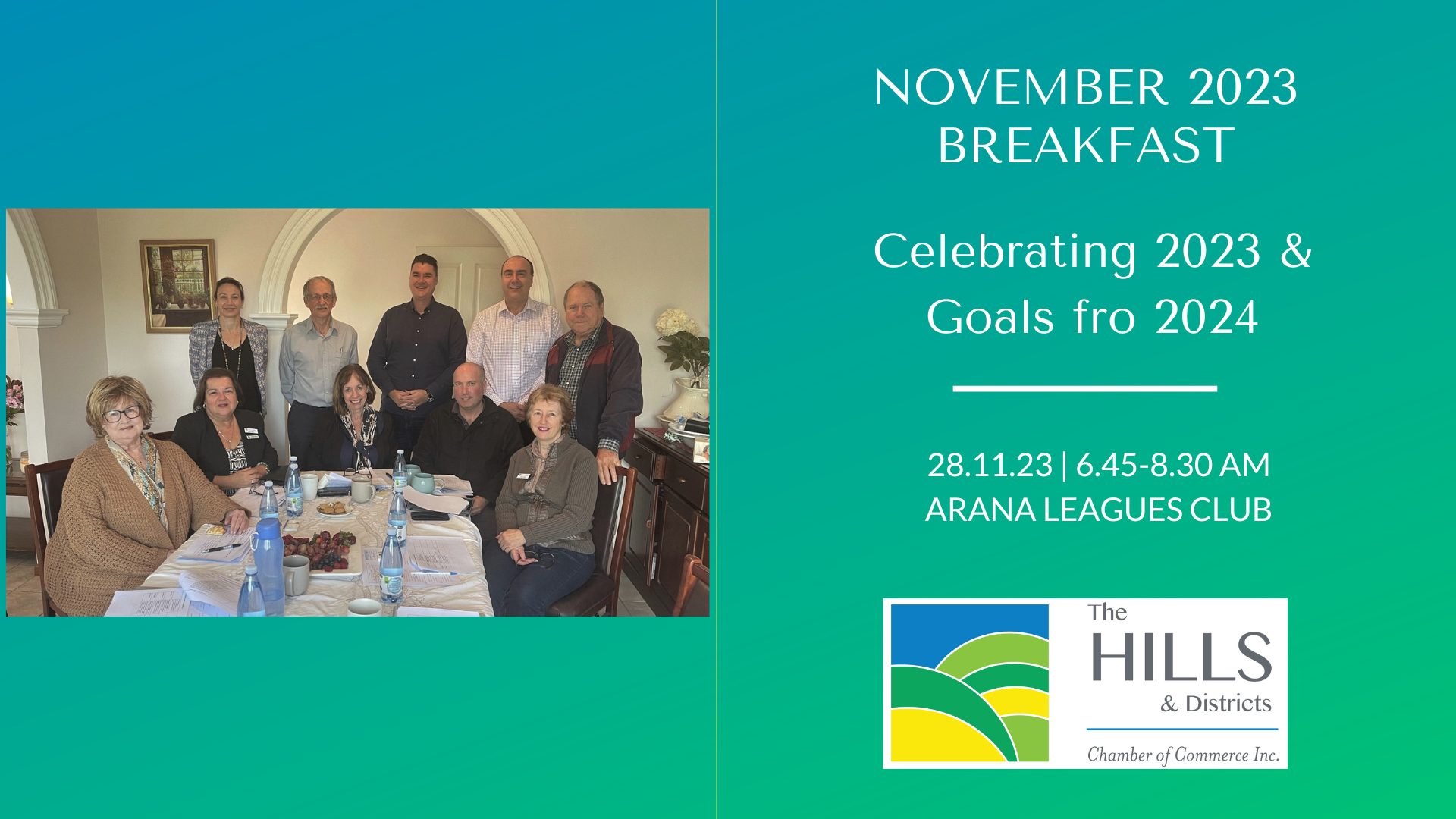 Breakfast Meeting » November 2023 Breakfast