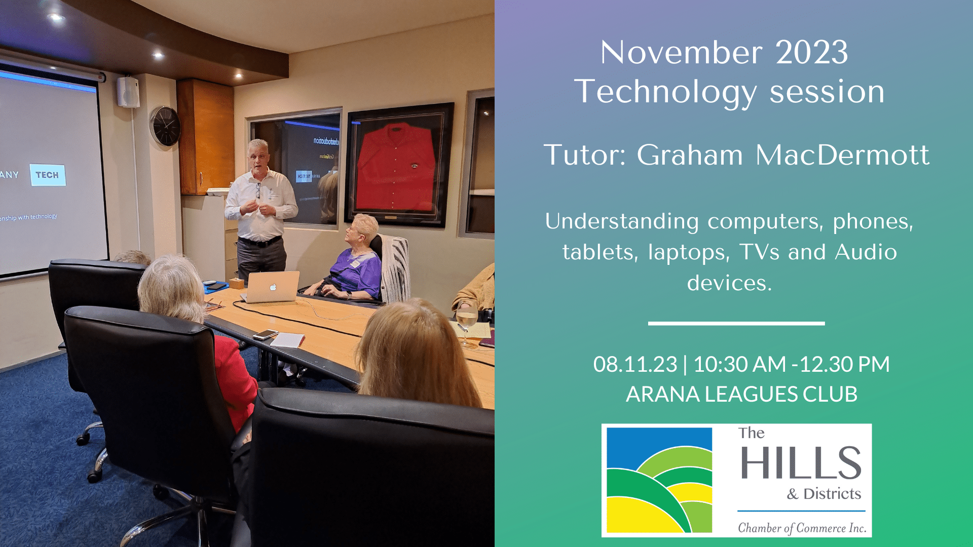 Seniors Event, Technology Session » November 2023 Technology Session