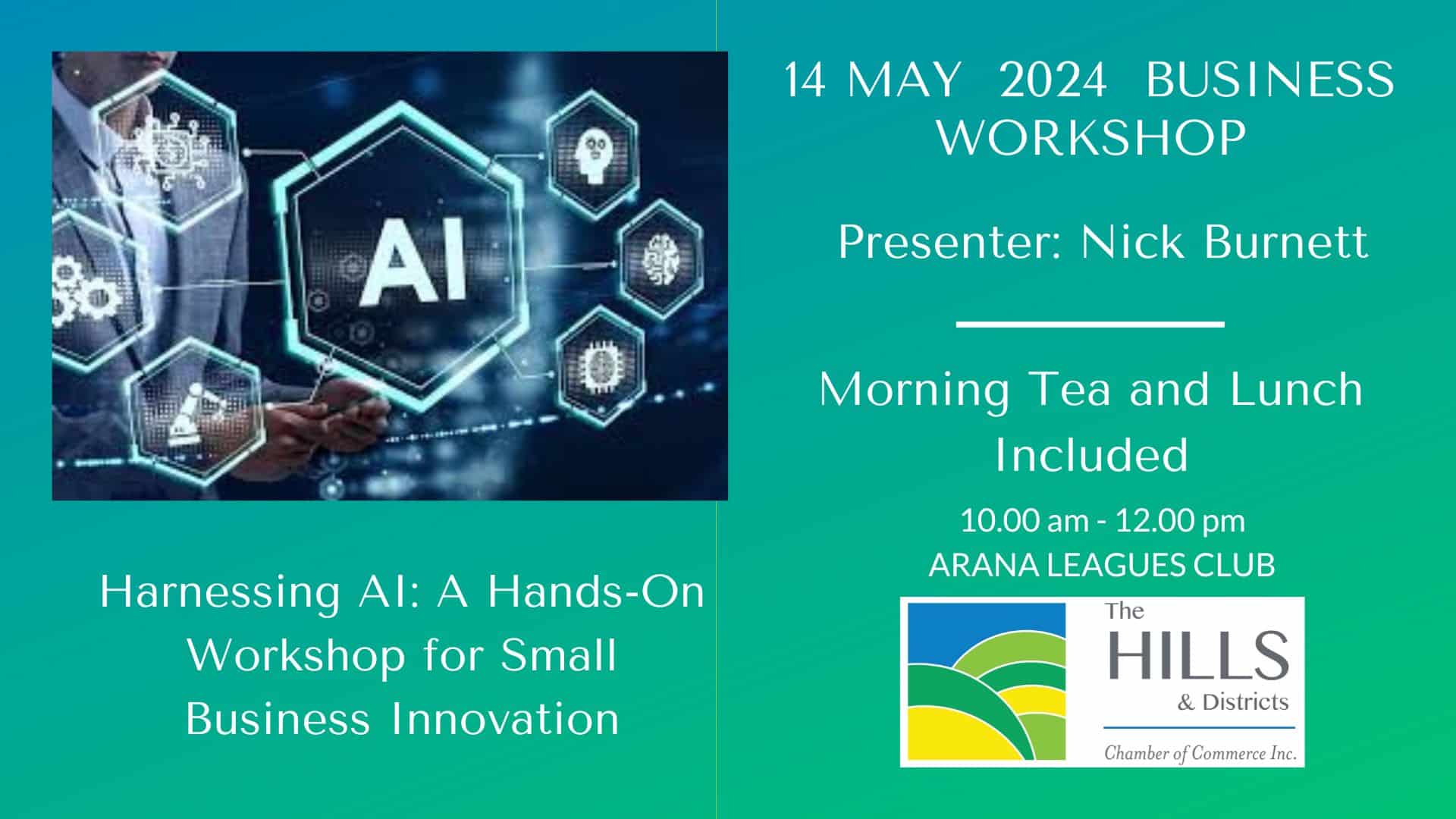 Business Development » Harnessing AI: A Hands-On Workshop for Small Business Innovation – May 2024 Business Workshop Series
